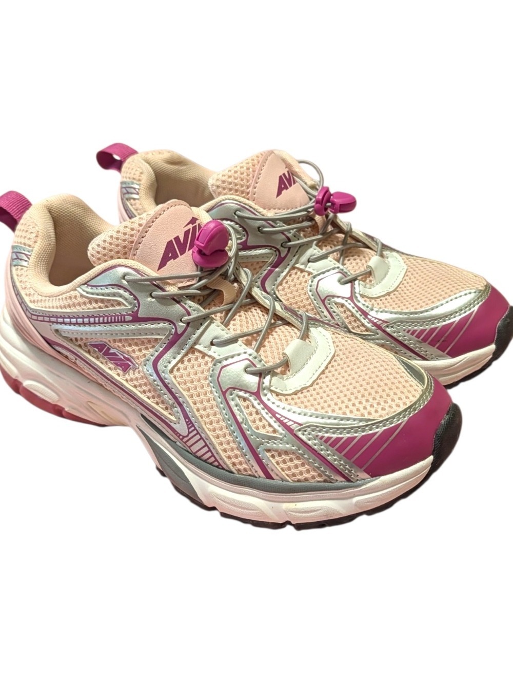 Avia Women's Pink Athletic Sneakers - Picture 7 of 10